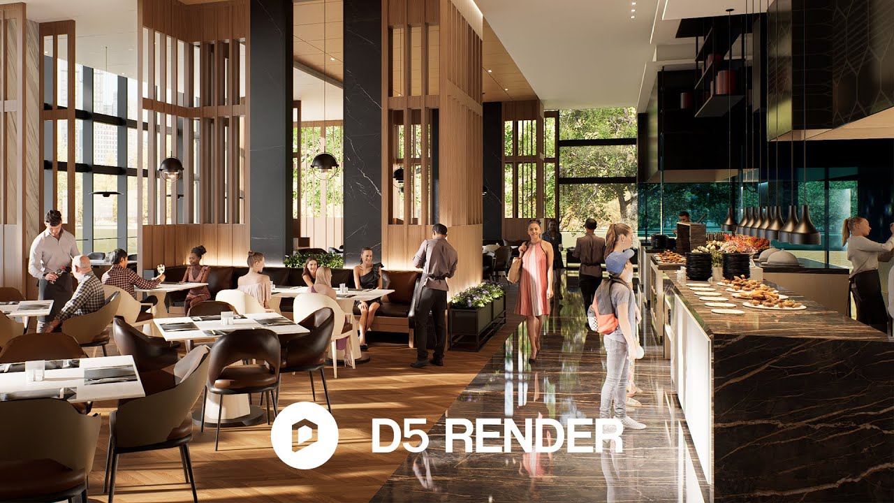 D5 Render Tutorial Realistic Interior Visualization