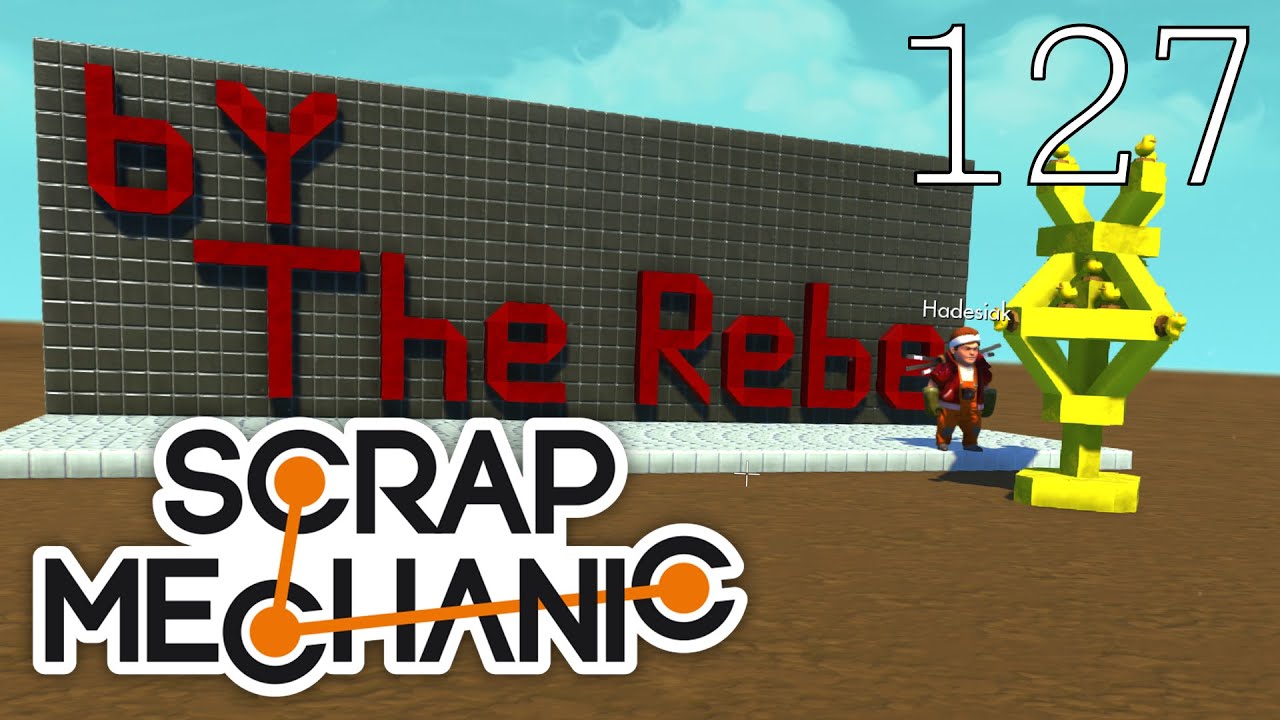 Scrap Mechanic [#127] Mapa Co-Op by The Rebe (Mapa Widza)