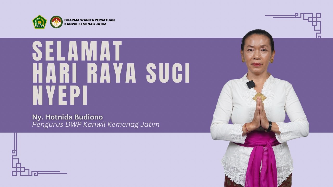 Greeting Hari Raya Nyepi, 19 Maret 2026 | Ny. Hotnida Budiono