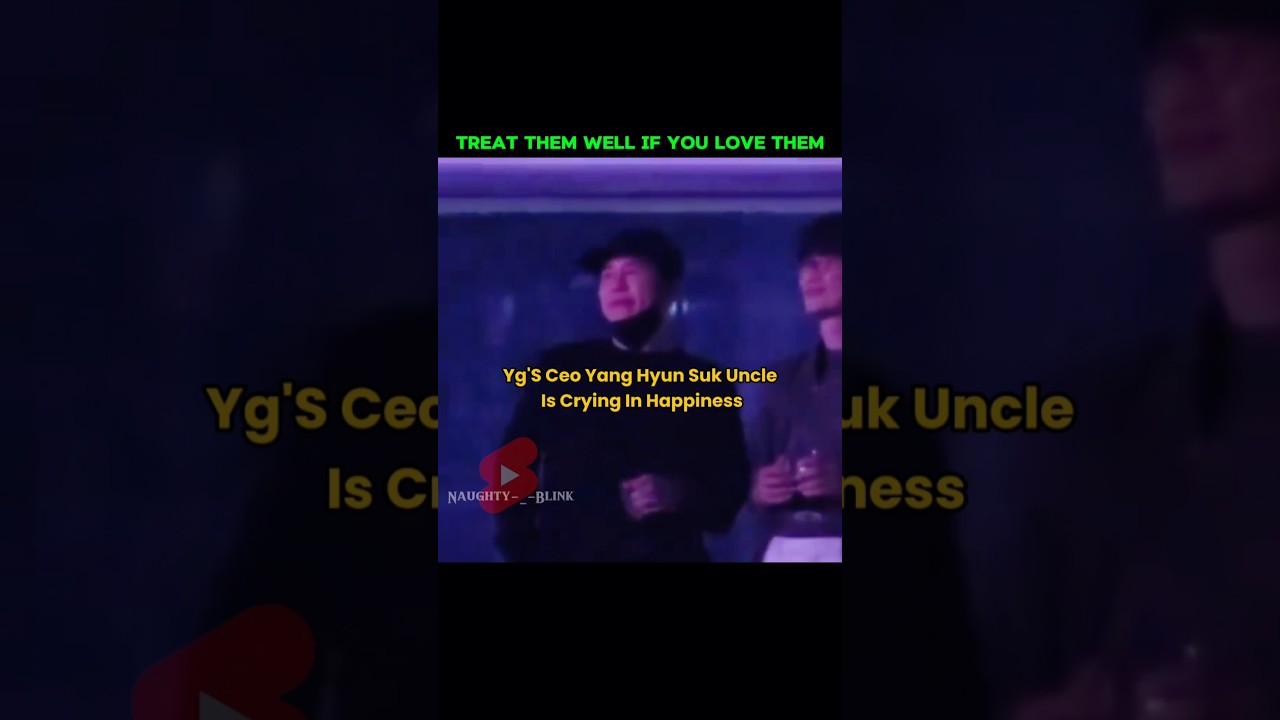 yg ceo crying🤔#blink #kpopshorts #fyp #blackpink#youtubeshorts #kpop #ygentertainment #yanghyunsuk