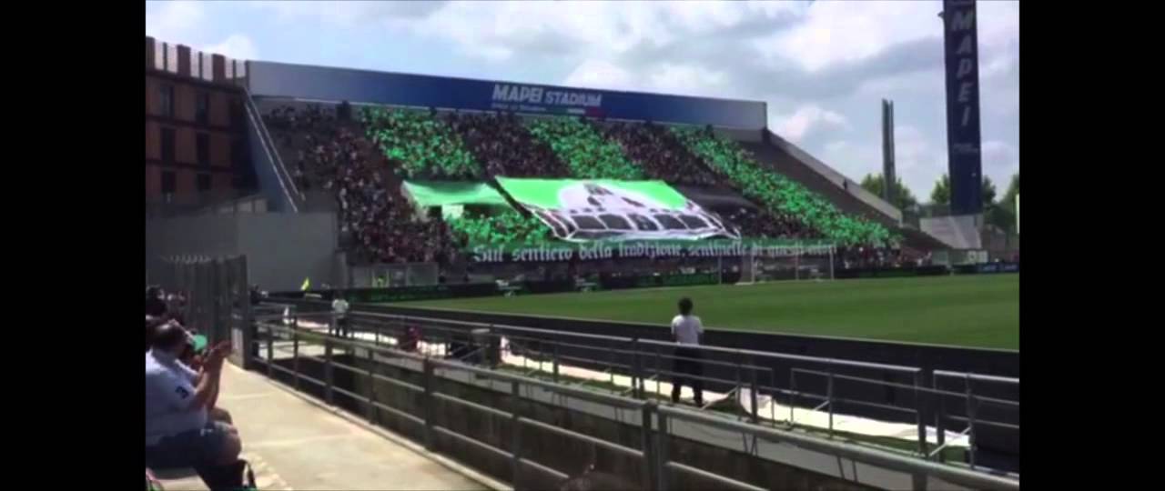 Coreografia Mapei Stadium Curva Sud SASSUOLO_17/05/2015