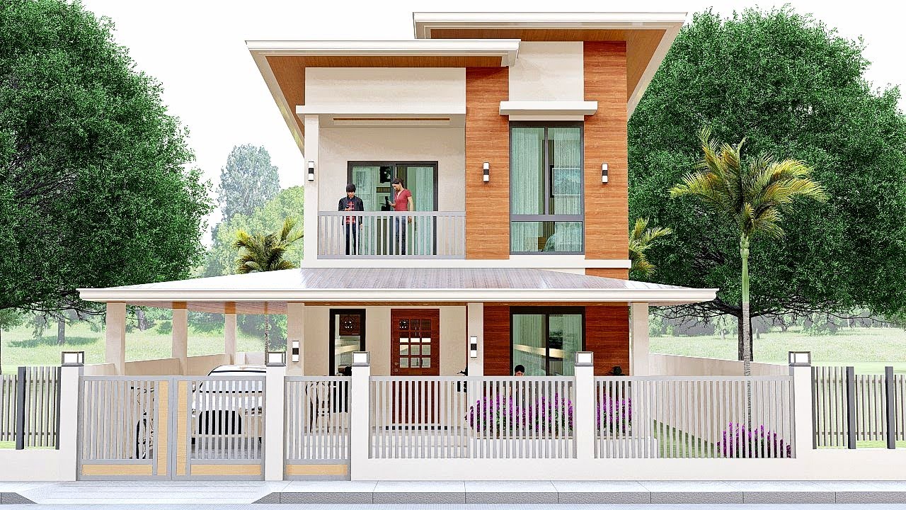 SMALL HOUSE DESIGN | 6X10 METERS | 3 BEDROOM | TWO STOREY HOUSE