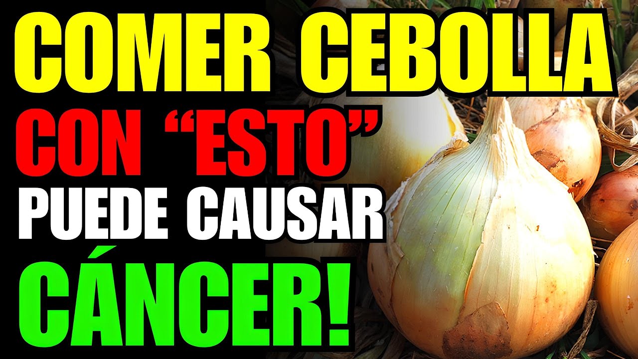 ¡Nunca Comas Cebolla con 'Esto' 🧅 Causa Cáncer y Demencia! Las 3 Mejores y Peores Recetas de Comida!