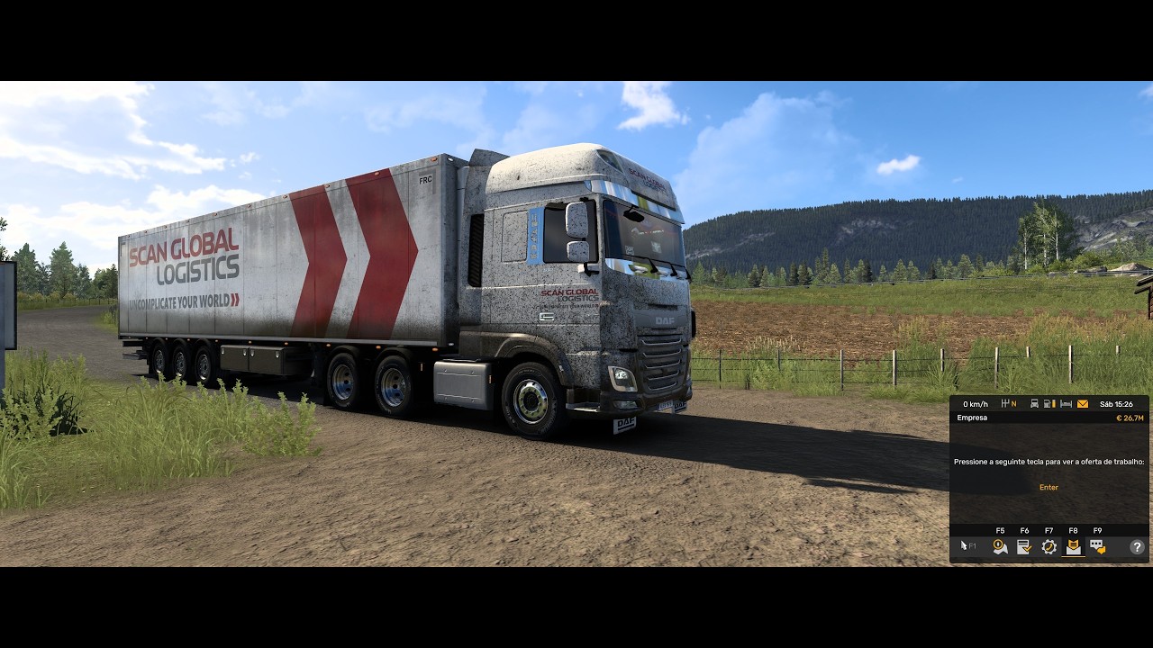 ETS 2 - DAF Scan Global Logistic Nordic Horizon