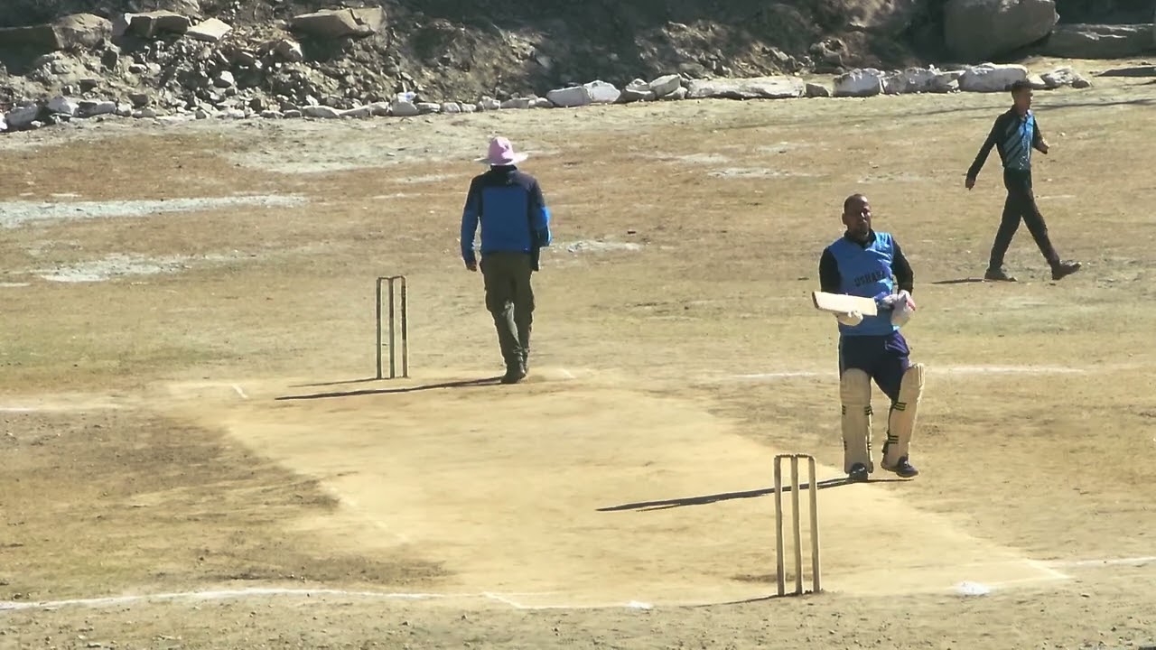 First innings usada pahadicricket match #cricket