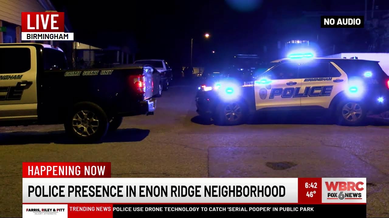 Police presence in north Birmingham