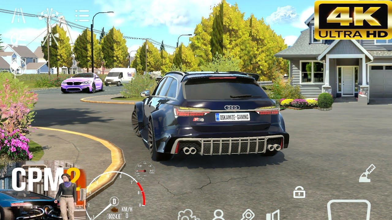 Car Parking Multiplayer 2 - Audi Rs6 Widebody - Realistic Gameplay