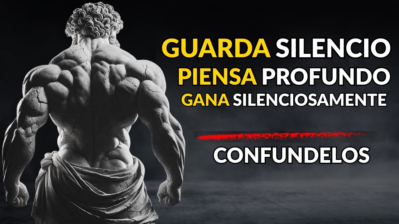 SILENCIO  PIENSA PROFUNDAMENTE  GANA EN SILENCIO  – 8 Principios Estoicos de Marco Aurelio