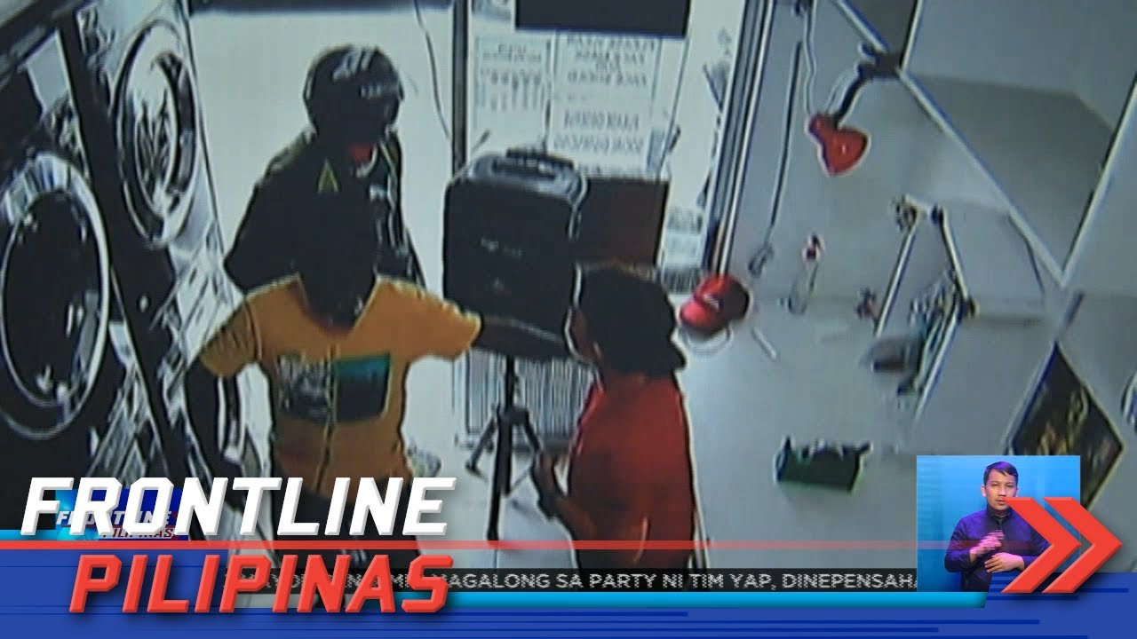 Pangho-holdap sa laundry shop, nakuhanan sa CCTV