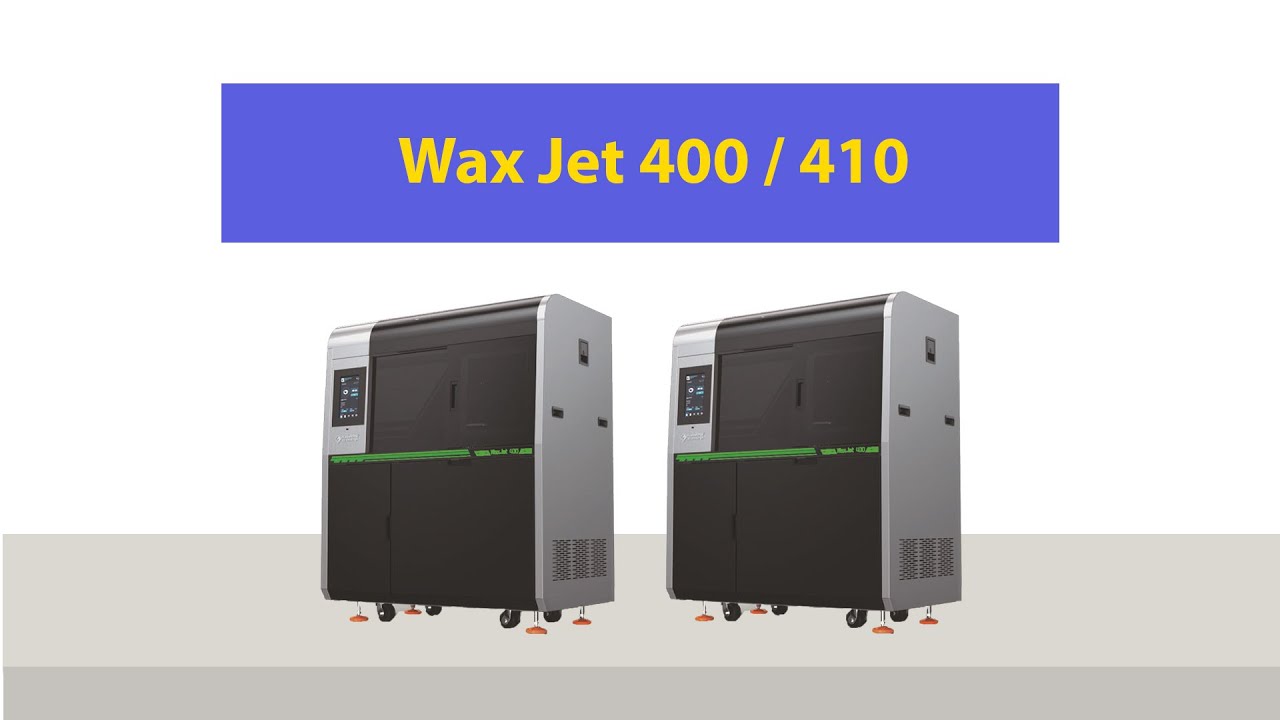 WAXJET 400 410 VIDEO