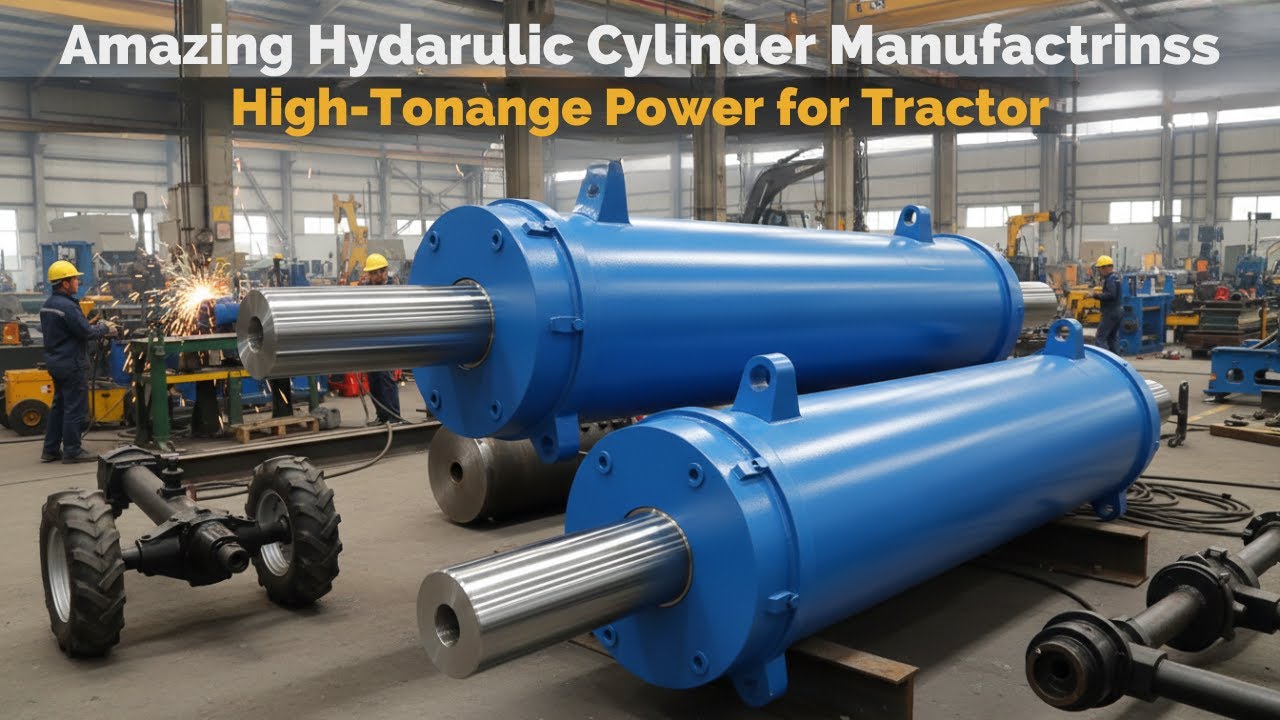 The Power Behind the Giants: High-Tonnage Hydraulic Cylinder Manufacturing