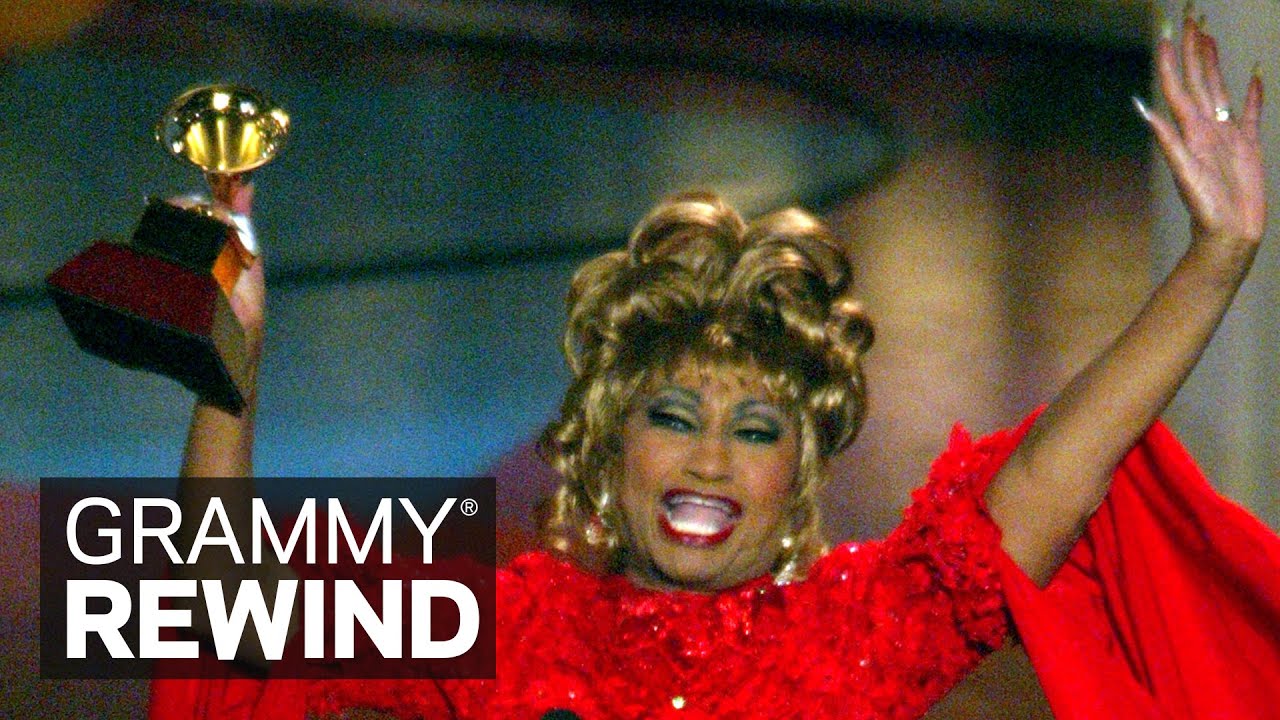 Watch Salsa Legend Celia Cruz Win At The 2002 Latin GRAMMYs | GRAMMY Rewind