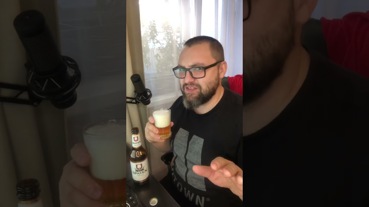 Шпатен мюнхен хеллес светлое пиво было распаковка Spaten munich helles light beer was unpacking