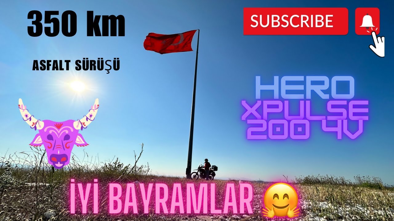 200cc Motosiklet İle Uzun Yol Deneyimi 350 km. (Hero Xpulse 200)