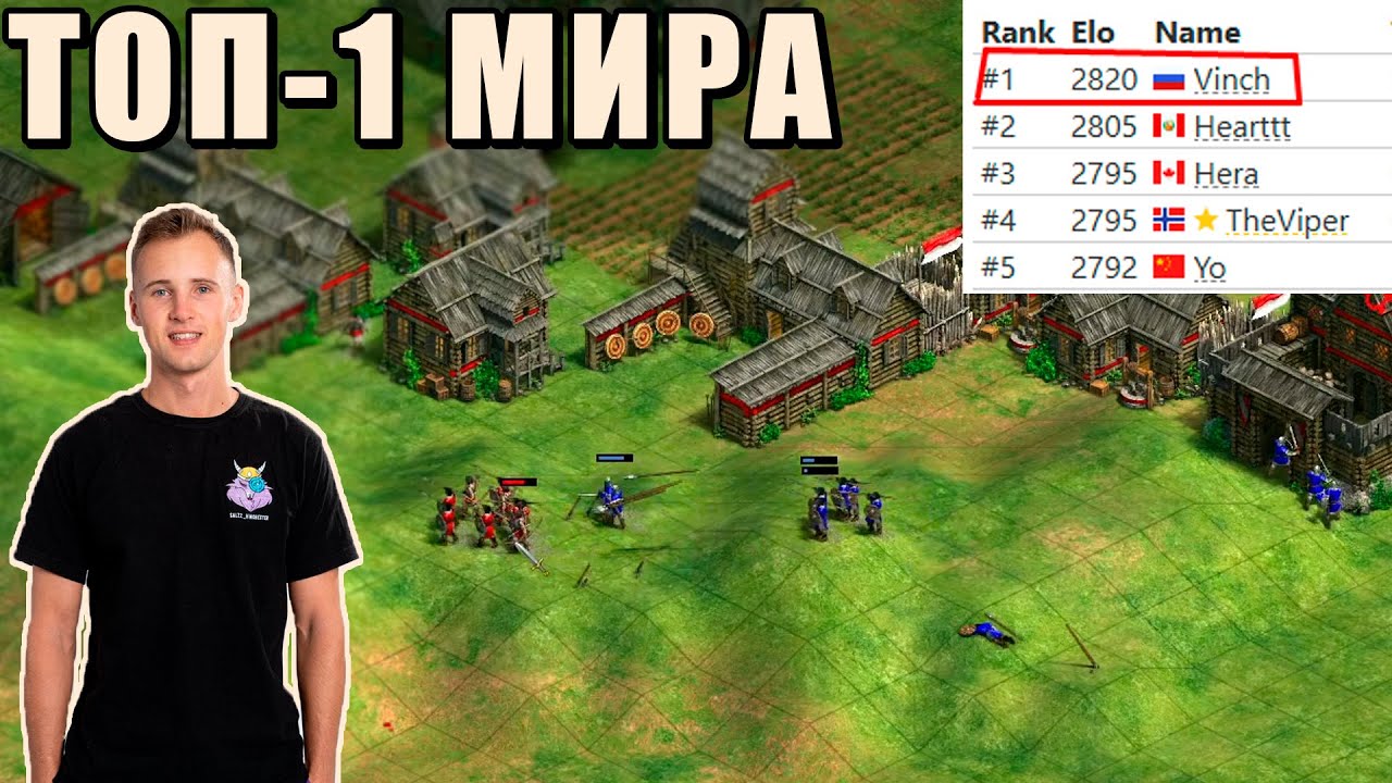 СТРАТЕГИЯ КОТОРОЙ Я НАБРАЛ РЕЙТИНГ | Винч играет в Age of Empires 2