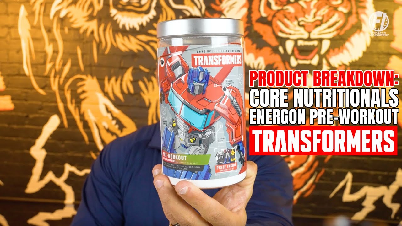 Предтренировочный комплекс Core Nutritionals X Transformers Energon: развлекательный и эффективный