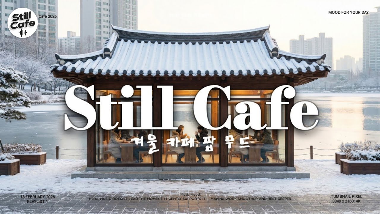 ☕ 눈 오는 날의 따뜻한 카페 | 팝송만 틀어드려요 | 카페에서 듣기 딱 좋은 아름다운 팝송들 | 플레이리스트 Vol.6 | Still Cafe 🎧