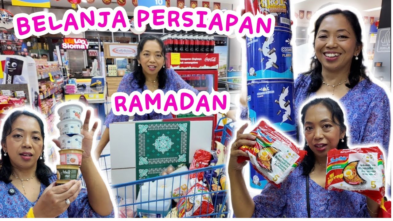 NYICIL BELANJA BUAT RAMADAN 