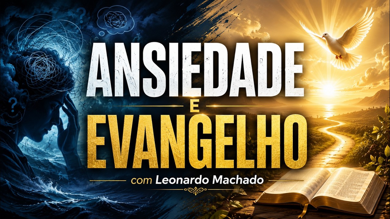 Ansiedade e Evangelho - Leonardo Machado - Palestras espíritas