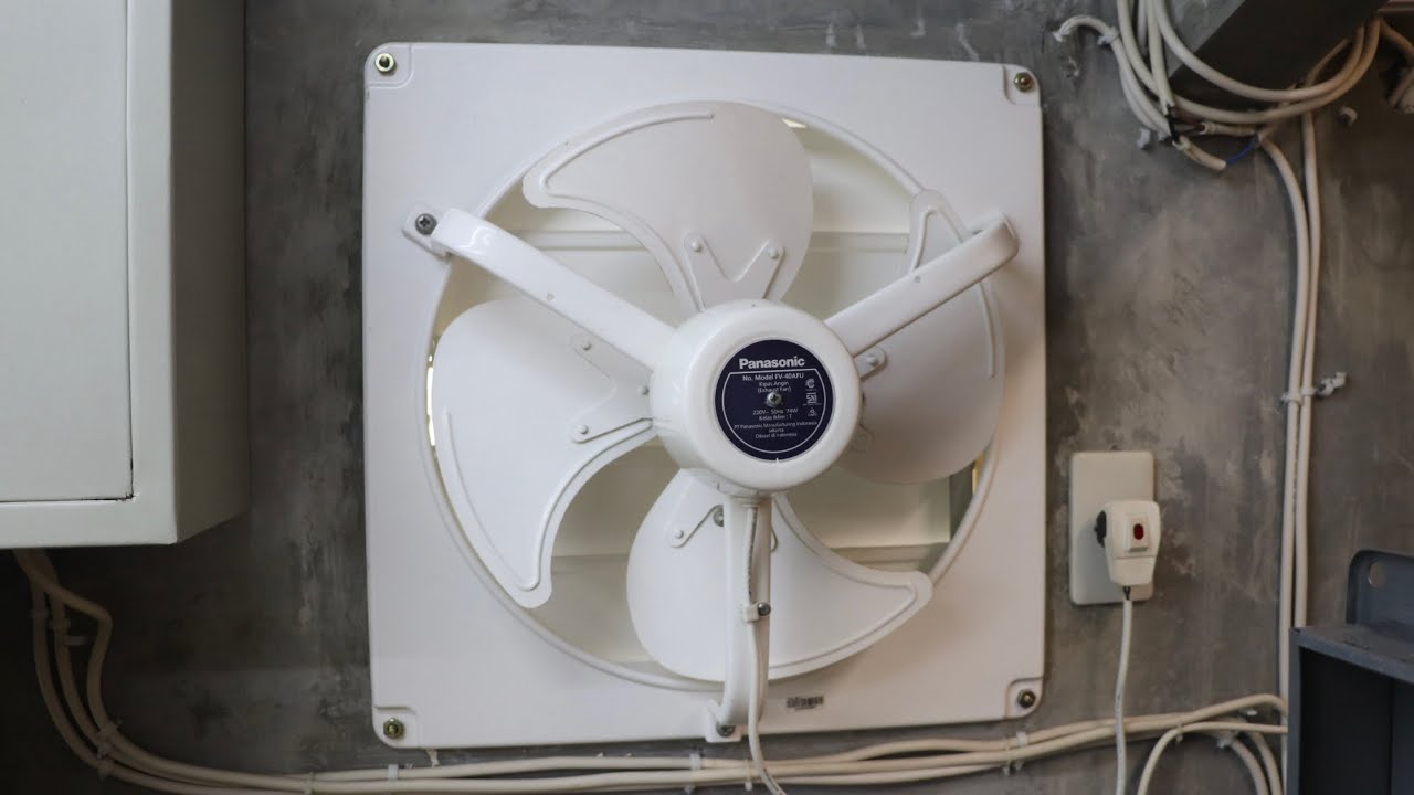 Panasonic 16” Industrial Exhaust Fan | 2025 Remake!