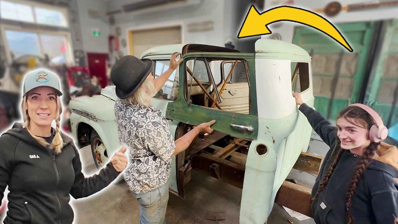 Cutting The Truck Apart To Extend It | Rachel's Cab (Part 1)