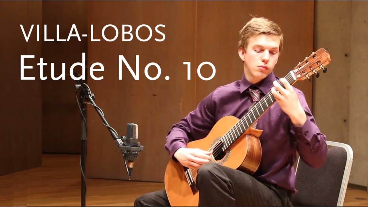 Etude No. 10 • Villa-Lobos • Simon Farintosh