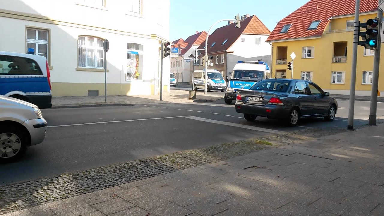 4x Bundespolizei Kolonne Neustrelitz