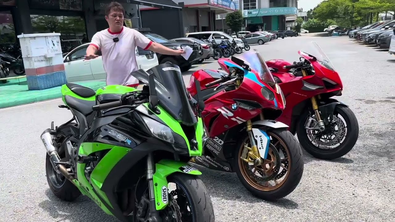 Kawasaki ZX10R 2014 / BMW S1000RR 2011 / Ducati Panigale V4S выставлен на продажу Icity Motoworld