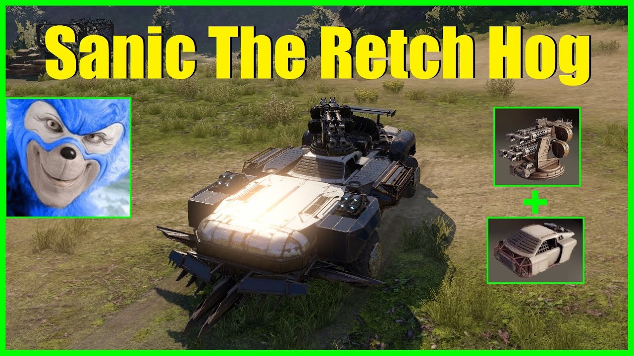 ( ͡° ͜ʖ ͡°) Sanic The Retch Hog, [Cockpit+Retcher][Crossout Gameplay ►62]