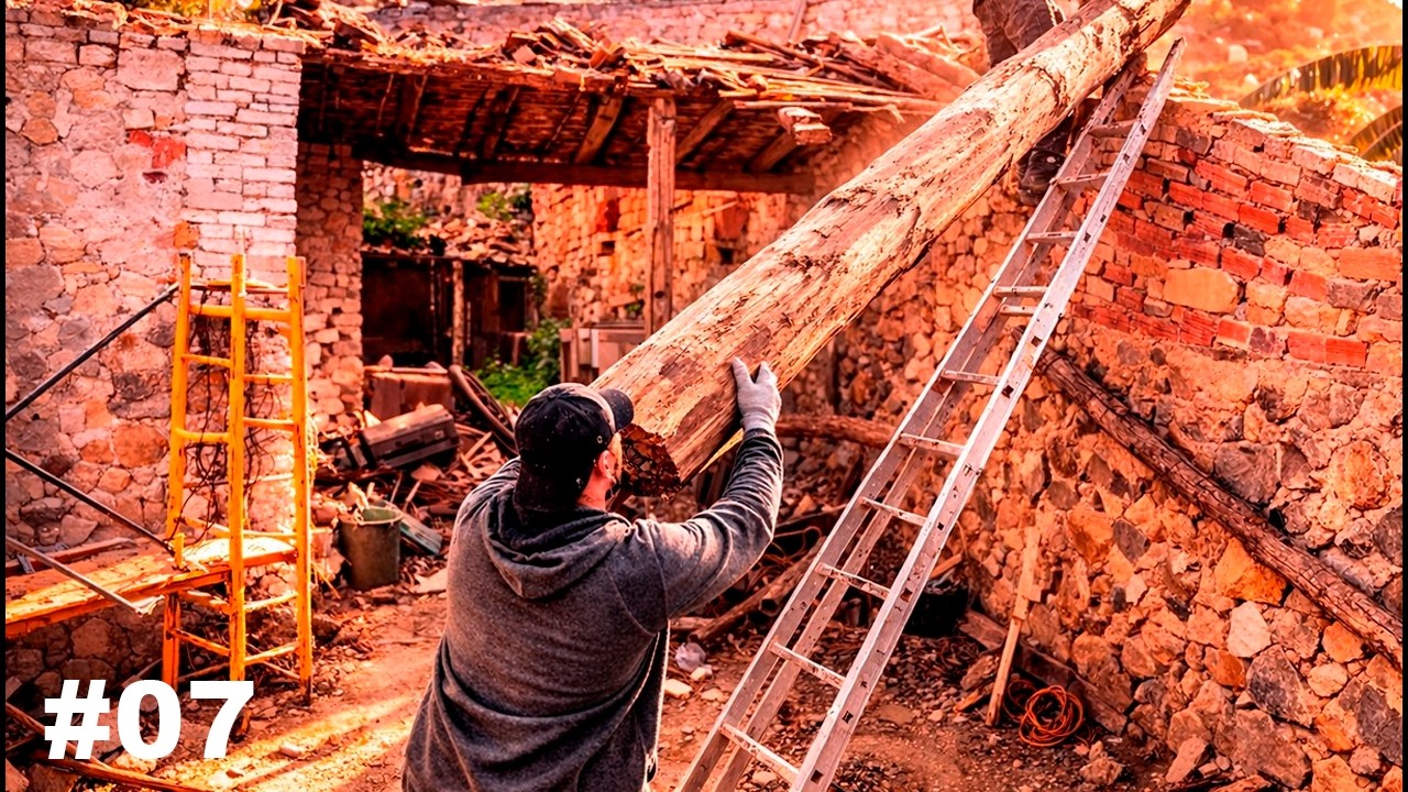 Reforma integral casa | 🎬 Capítulo 5 (2) TERMINAMOS CON UNA PARTE DEL TEJADO 🛖