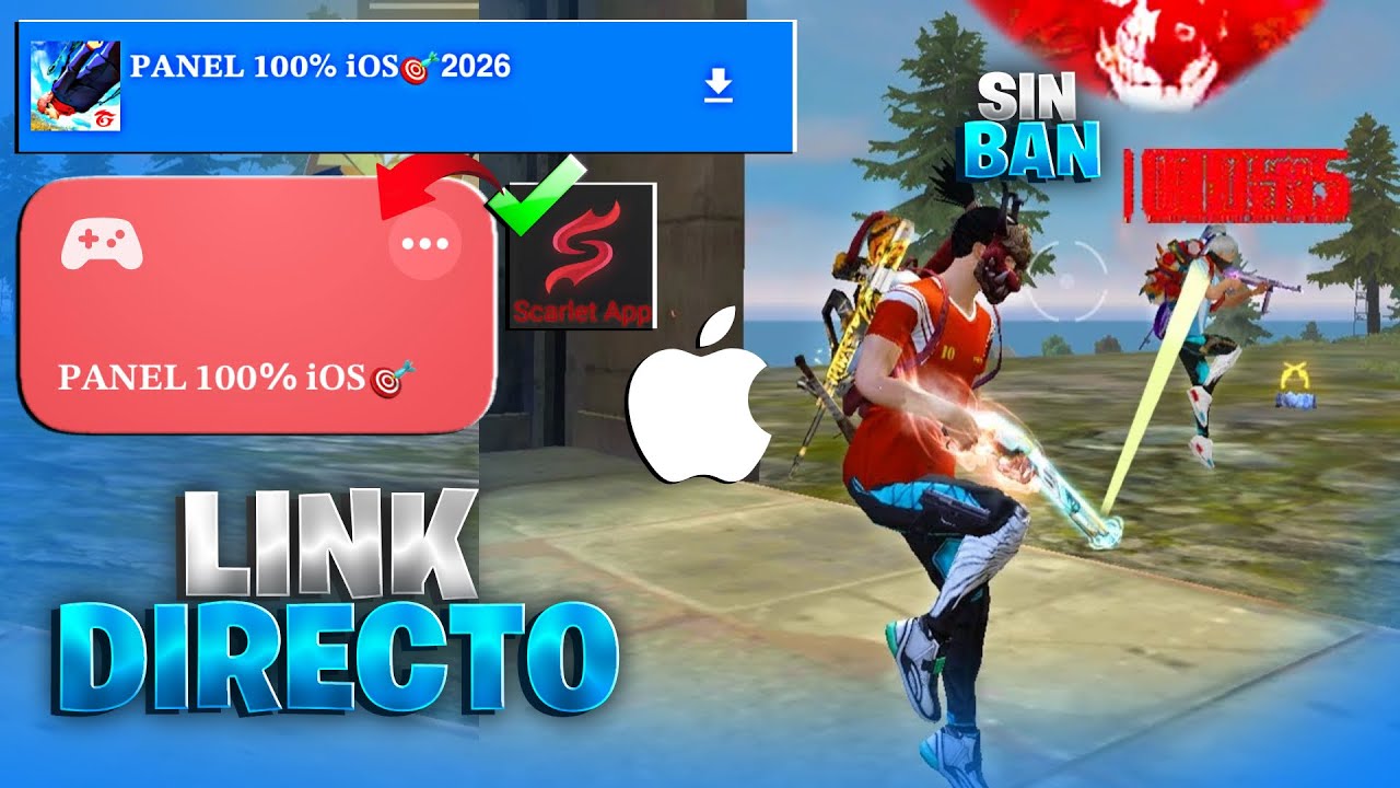 PANEL 100% iOS / AIMBOT 100% iOS 👹 FREE FIRE 2026✅