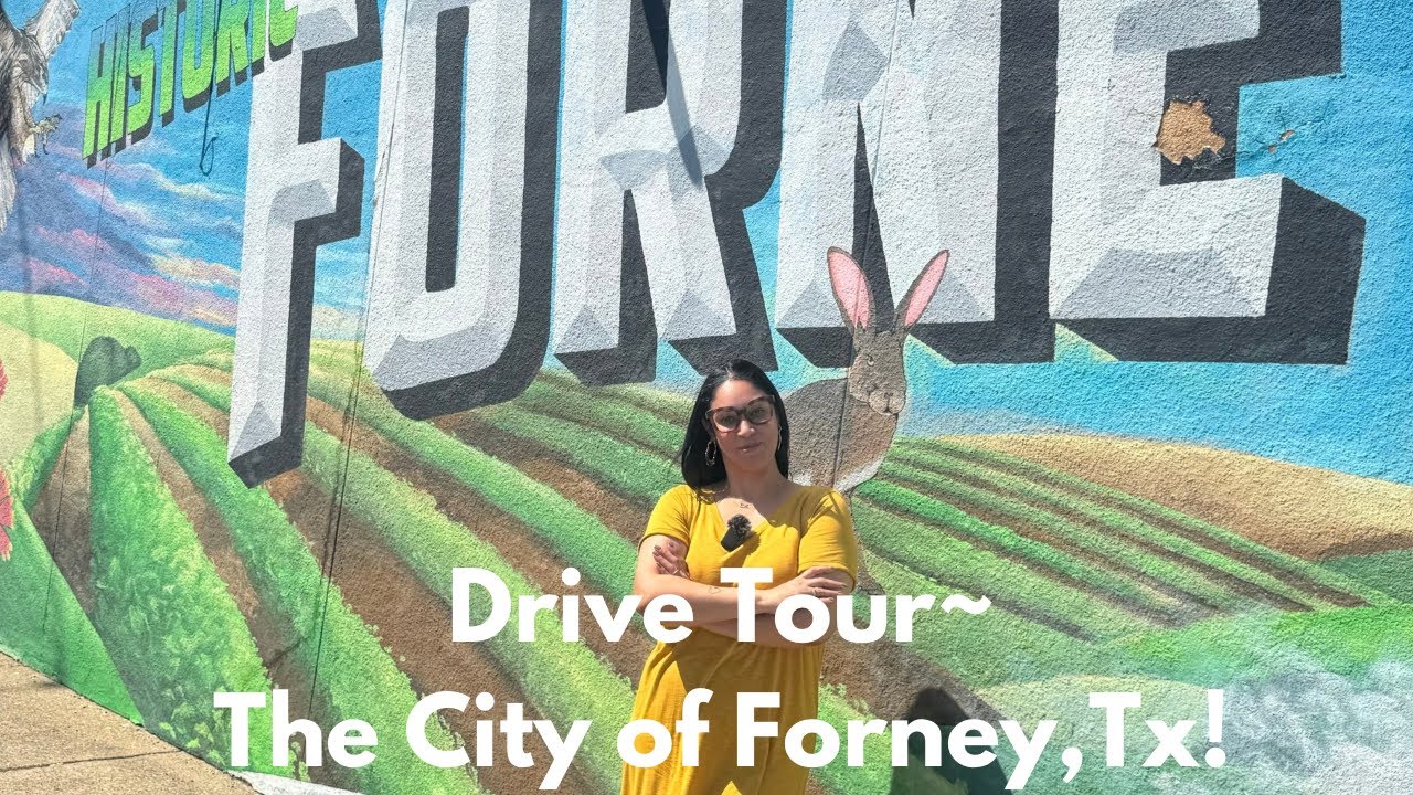 FORNEY, TEXAS TOUR-Drive Tour, Homes+More! #forneytx #dallas #vlog #movingtodallas