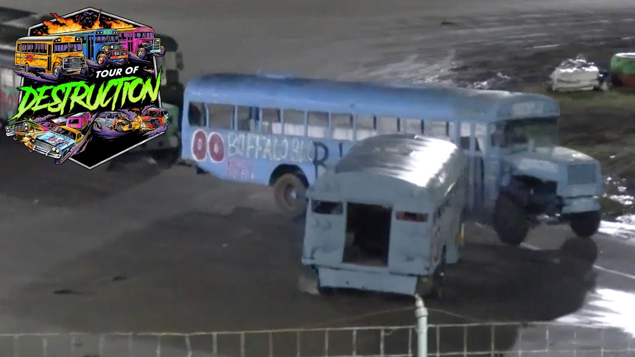 School Bus Figure Eight | Orlando Speed World, Apr 29 '23