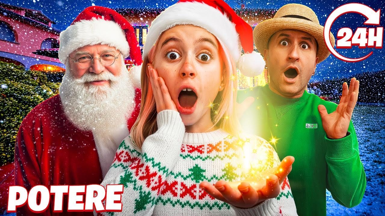GIORGIA COMBINA UN DISASTRO! 24 ORE CON I POTERI DI BABBO NATALE!