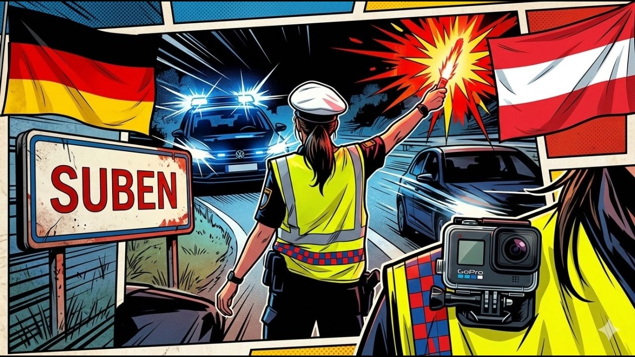 🇦🇹 🇩🇪 Grenzübergang  Suben