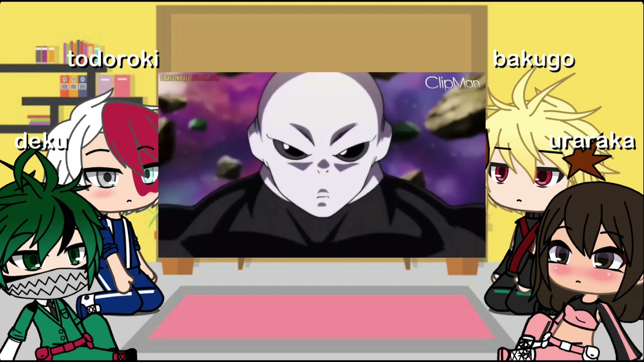 Bnha reacciona a jiren vs goku (1/2 parte)