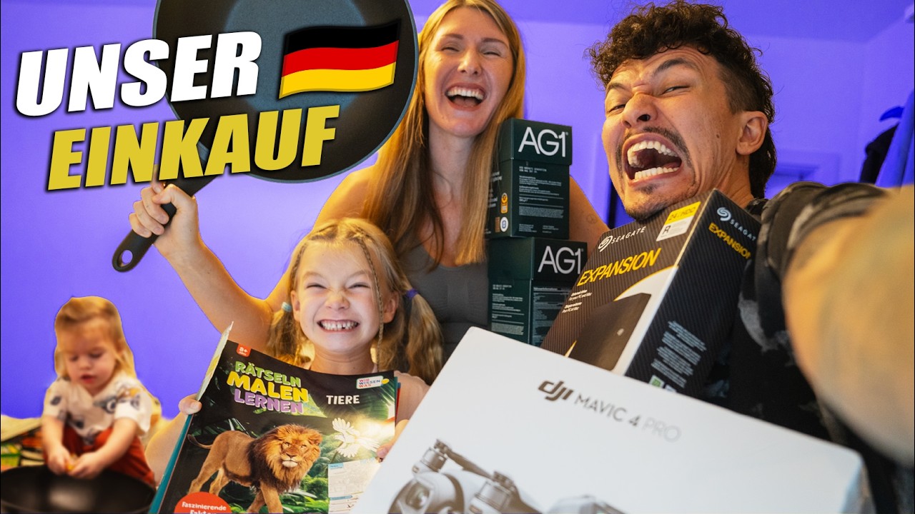 DAS HABEN WIR ALLES GEKAUFT! | VLOG #481