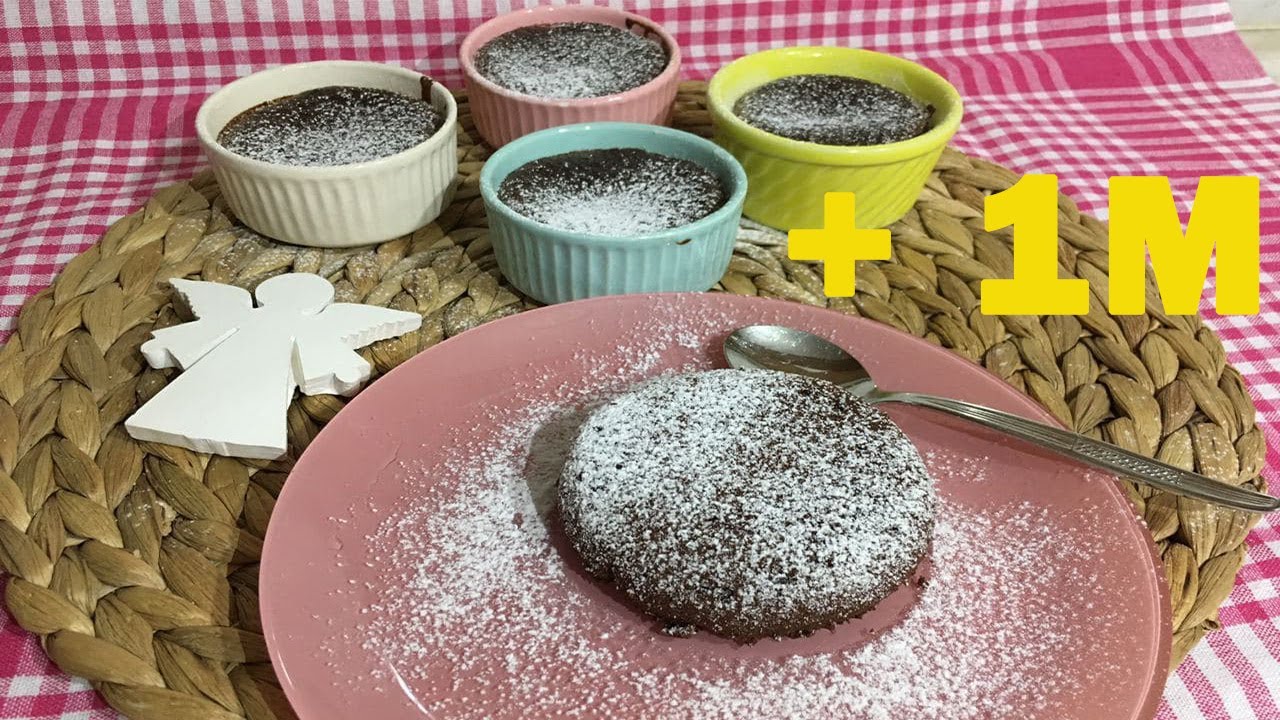 Lezzet Garantili  Sufle Tarifi - 10 dakika da ve Tam ölçülü Çikolatalı Sufle Tarifi |🔝