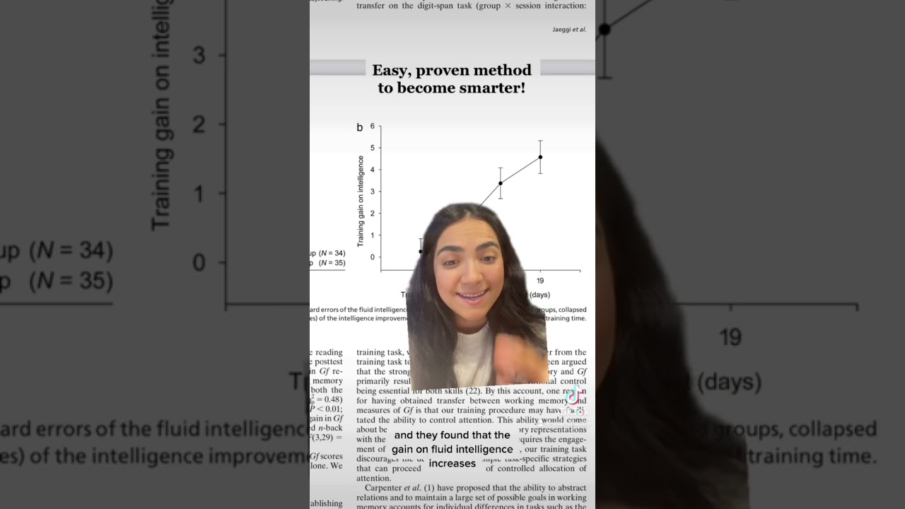 Do this science-backed training to become smarter! #shorts #neuroscientist