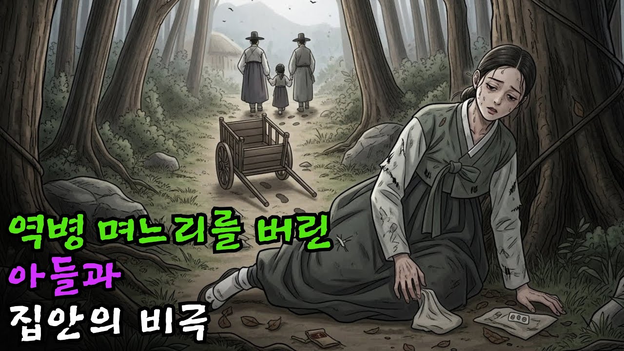 역병에 걸린 시어머니를 지극정성 보살피다 자신도 병을 얻은 며느리를 산속에 버렸던 무정한 아들과 집안의 비극 | 조선판 고부갈등