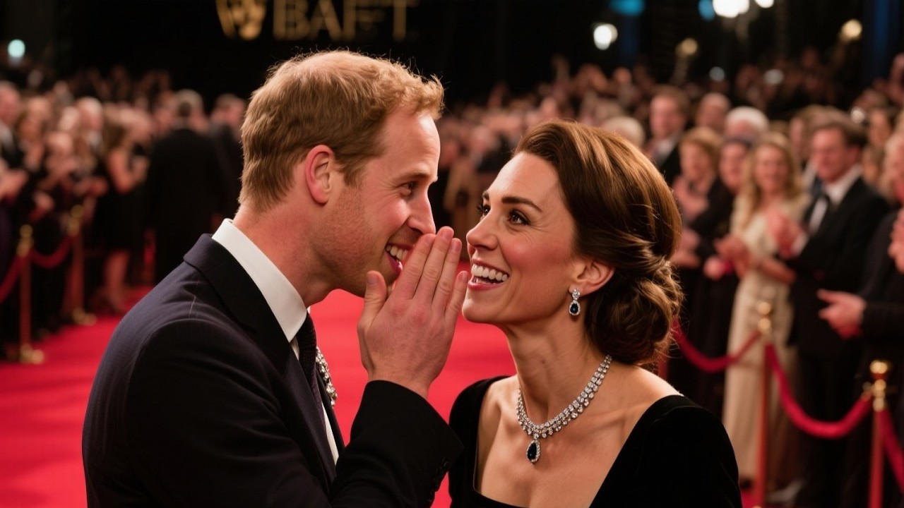 Crowds Stunned as Prince William Shares a Personal BAFTAs Secret — Catherine’s Reaction Says It All