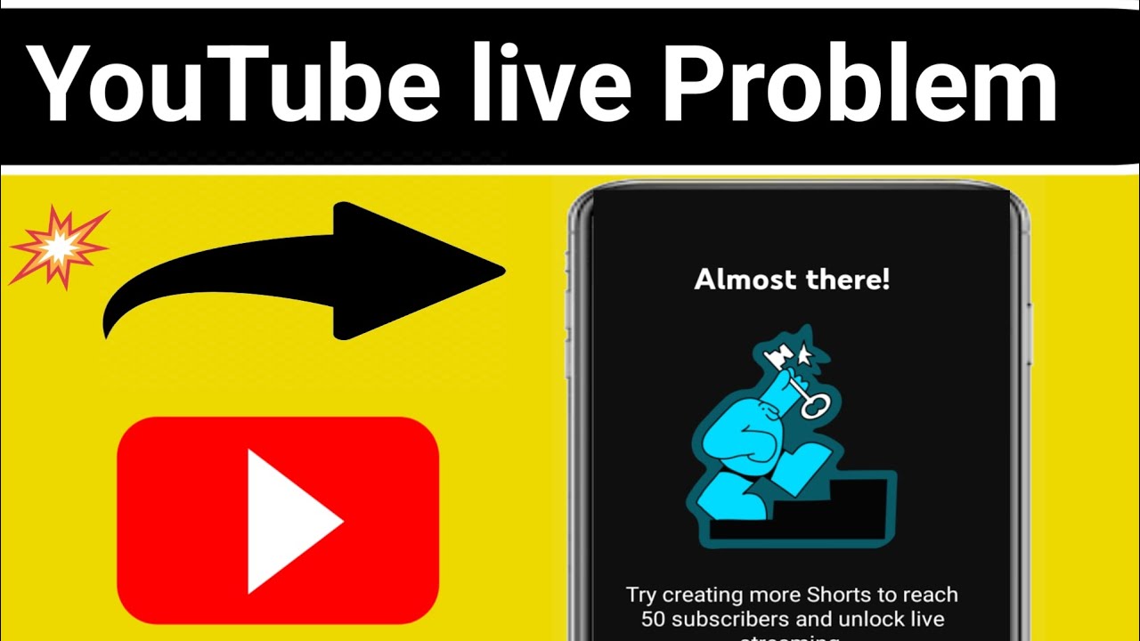 fix YouTube live stream 50 subscribers issue |  YouTube live stream Q nahi ho raha #youtubelive