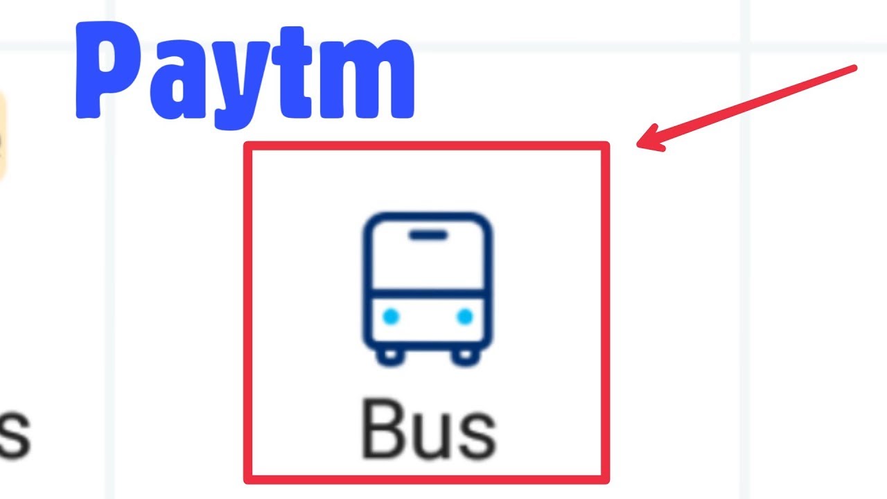 How To Book Bus Ticket In Paytm Account