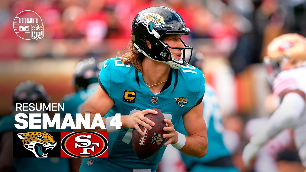 Jacksonville Jaguars vs. San Francisco 49ers | Resumen NFL español - Semana 4 | NFL Highlights 2025