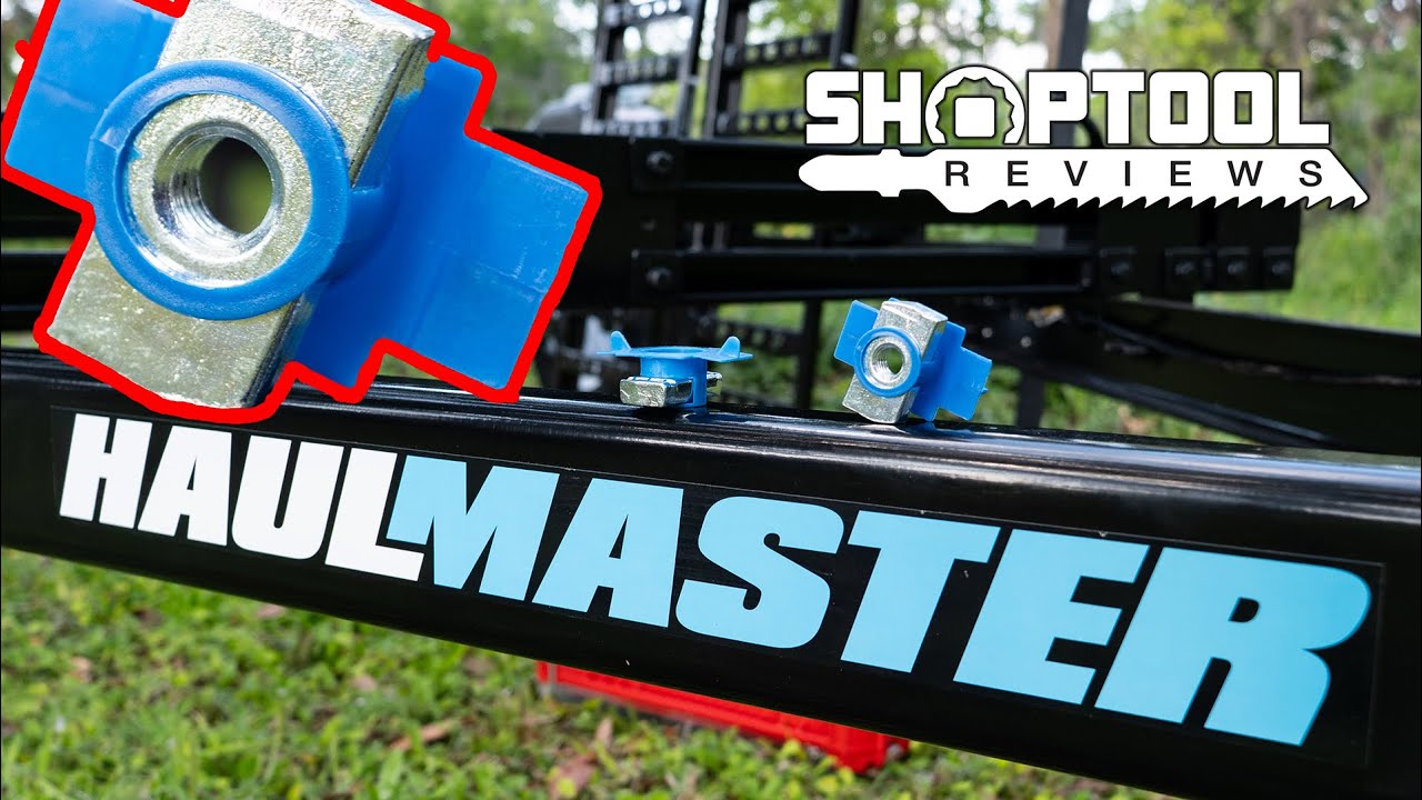 2,000 lb Capacity Harbor Freight Haul Master Trailer - BOLT Together.
