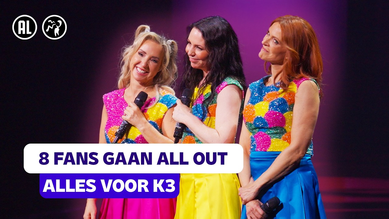 Fans beleven de iconische K3 OG-re&uuml;nie 🌈 | Fan Z  💖 K3 | NPO Start Next