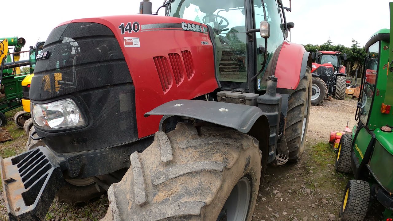 2012 Case IH Puma 140 CVX 4WD 6.7 Litre 6-Cyl Diesel Tractor (140 HP)