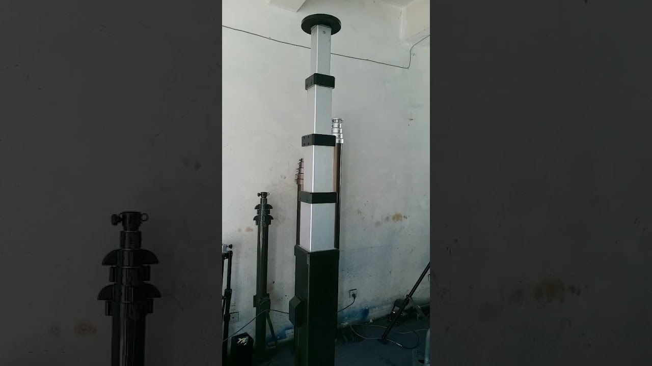 5m electric motorized telescopic mast
