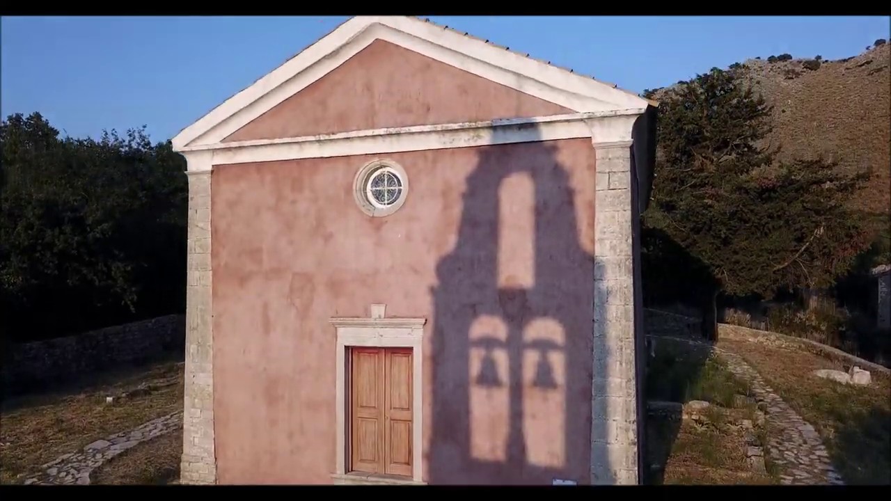 Abandoned village of Old Peritheia, Corfu,  Greece