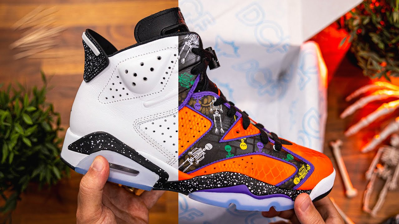 Customize & Chill Ep. 07 // Day of the Dead Jordan 6's